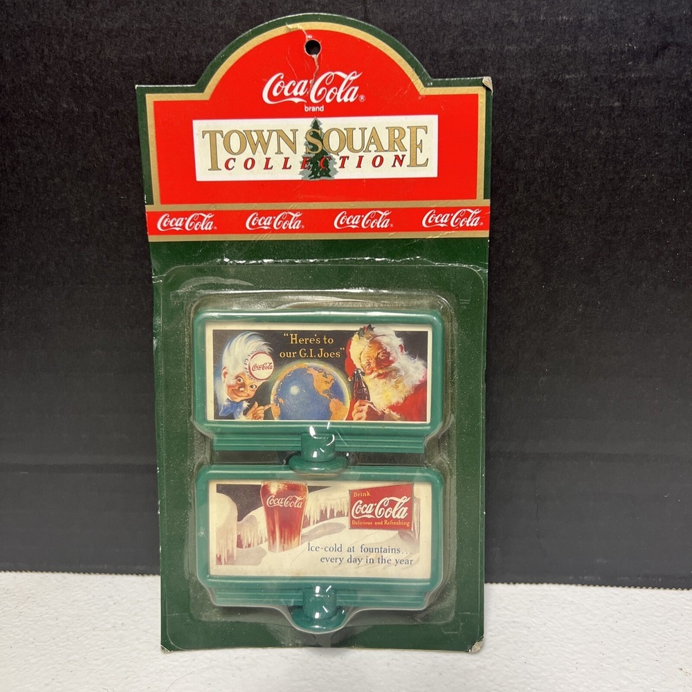Coca-Cola Town Square Collection Coca Billboard Item #64318 - New in package